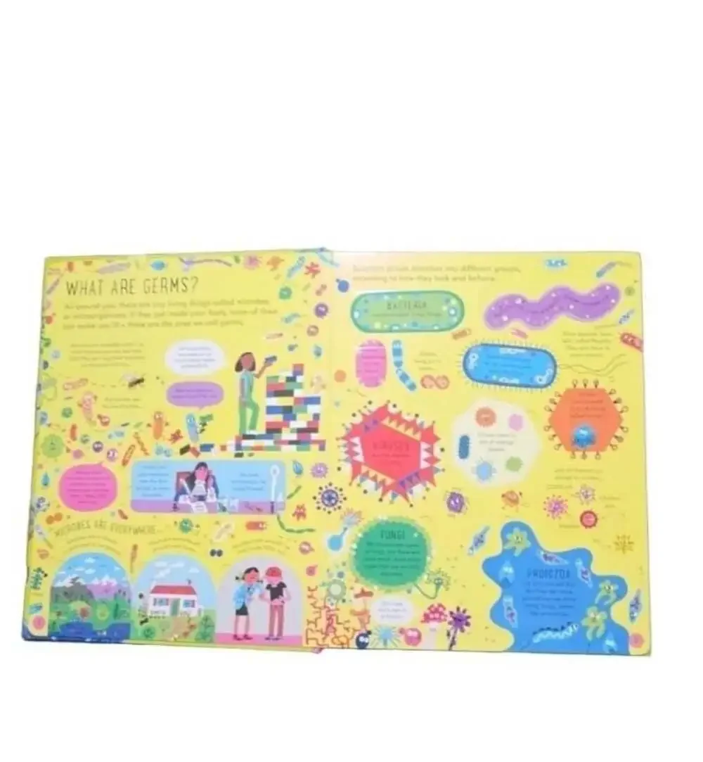 Usborne Flap Book: See Inside Germs STEM